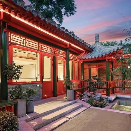 Xinxiang Yayuan Beijing Sihe Courtyard With Sky Garden Terrace Near Tiananmen Square Forbidden City Wangfujing Pedestrian Street And The Subway Bagian luar foto
