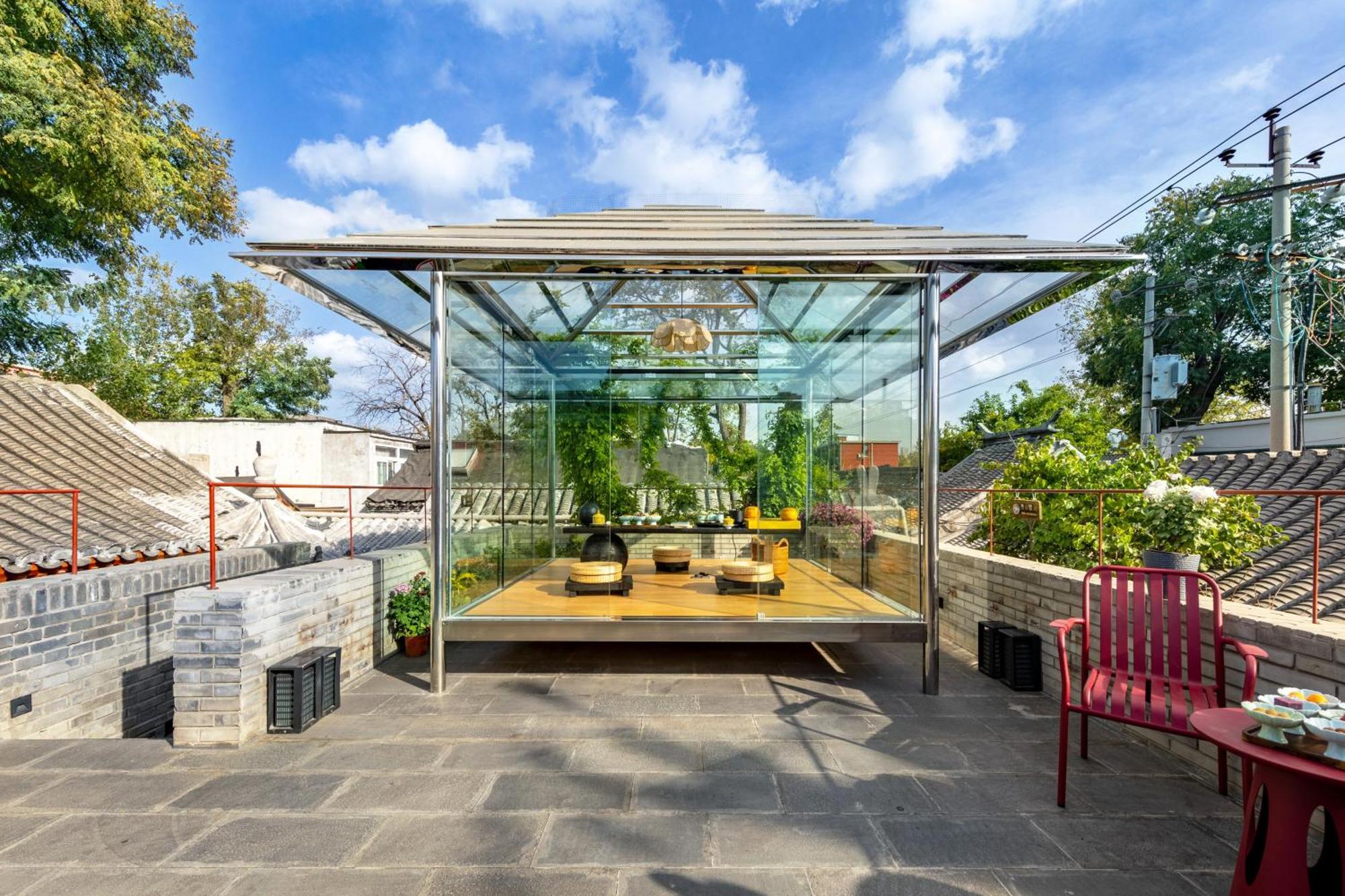 Xinxiang Yayuan Beijing Sihe Courtyard With Sky Garden Terrace Near Tiananmen Square Forbidden City Wangfujing Pedestrian Street And The Subway Bagian luar foto