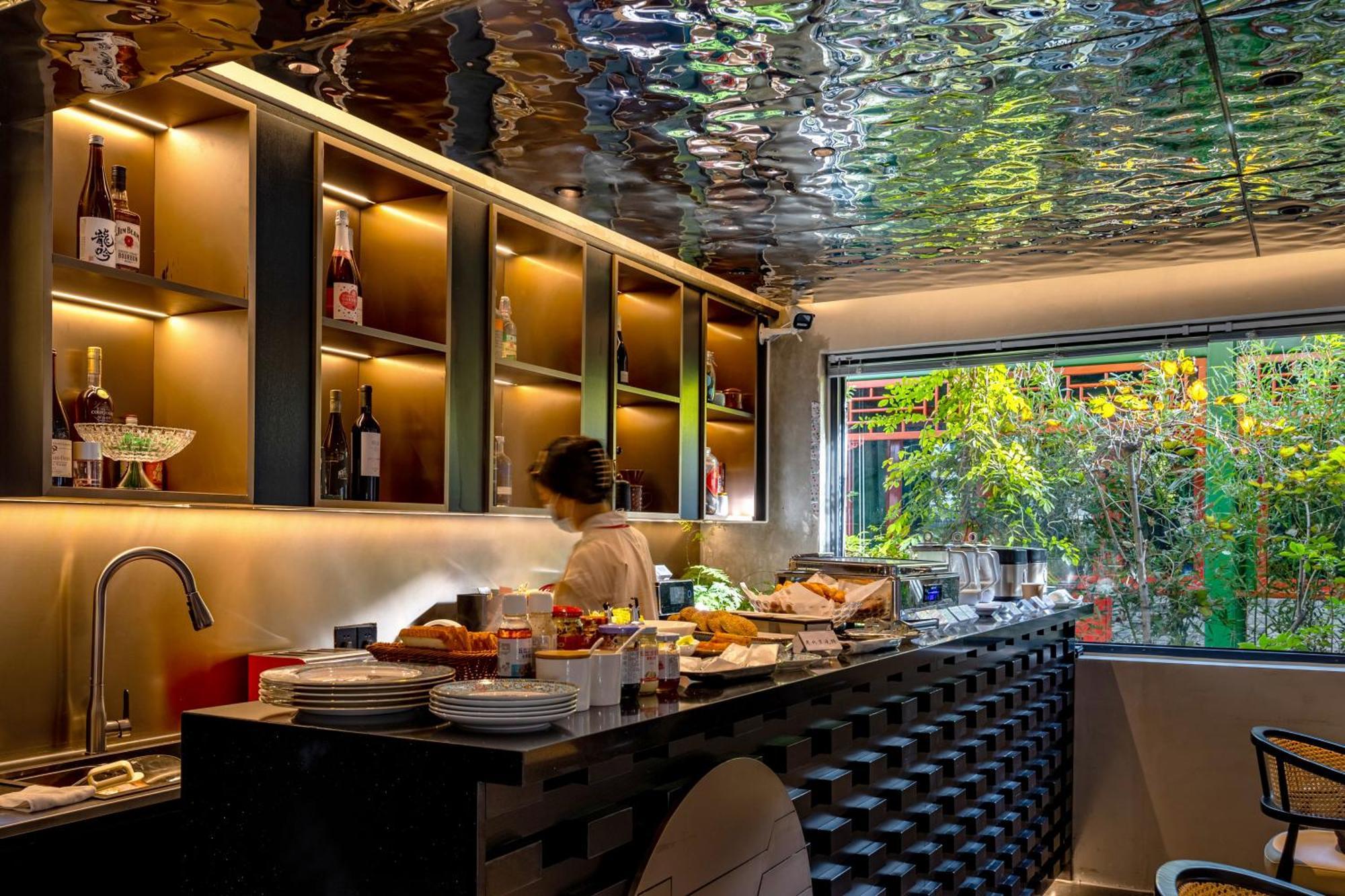 Xinxiang Yayuan Beijing Sihe Courtyard With Sky Garden Terrace Near Tiananmen Square Forbidden City Wangfujing Pedestrian Street And The Subway Bagian luar foto