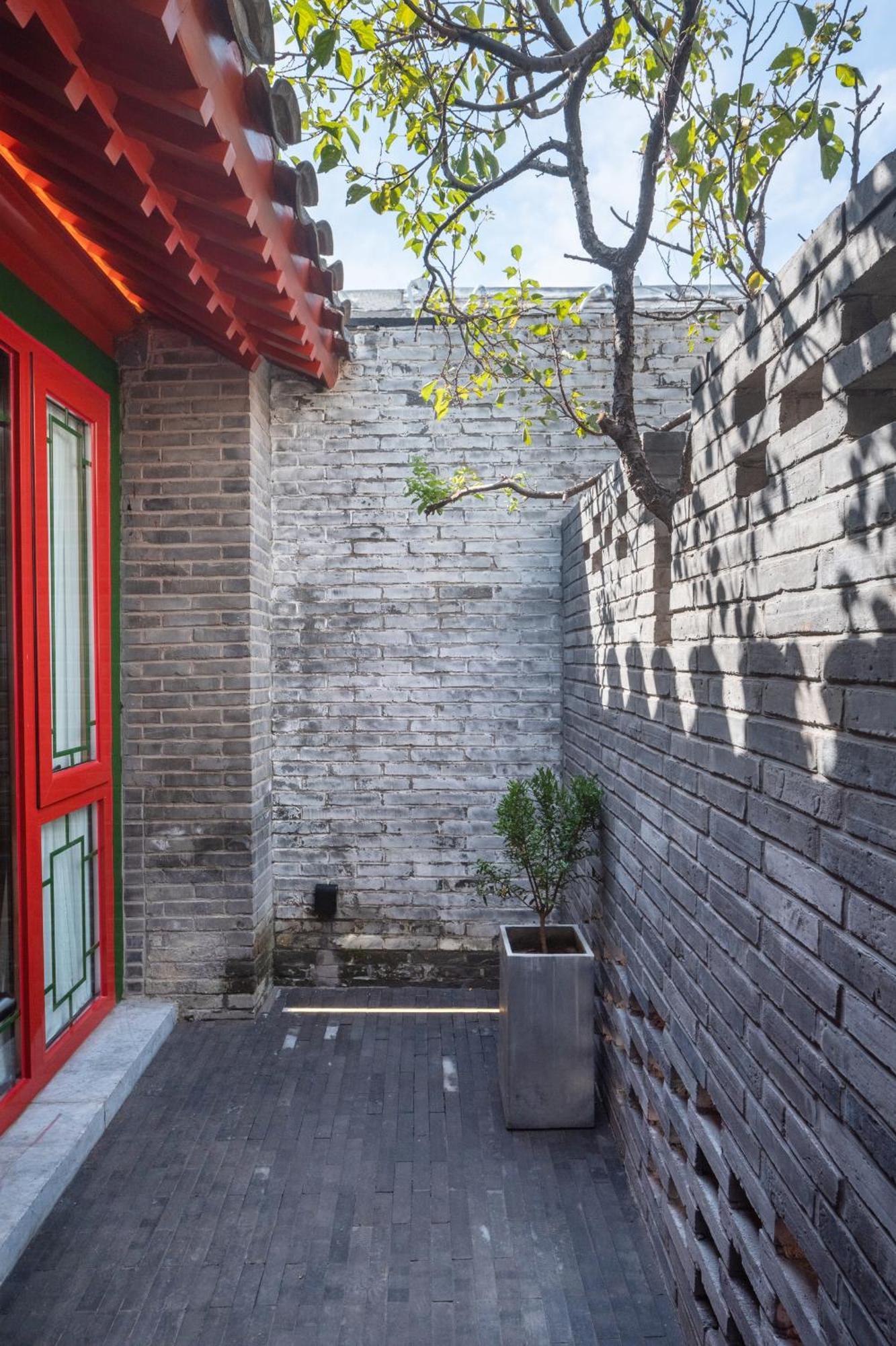 Xinxiang Yayuan Beijing Sihe Courtyard With Sky Garden Terrace Near Tiananmen Square Forbidden City Wangfujing Pedestrian Street And The Subway Bagian luar foto