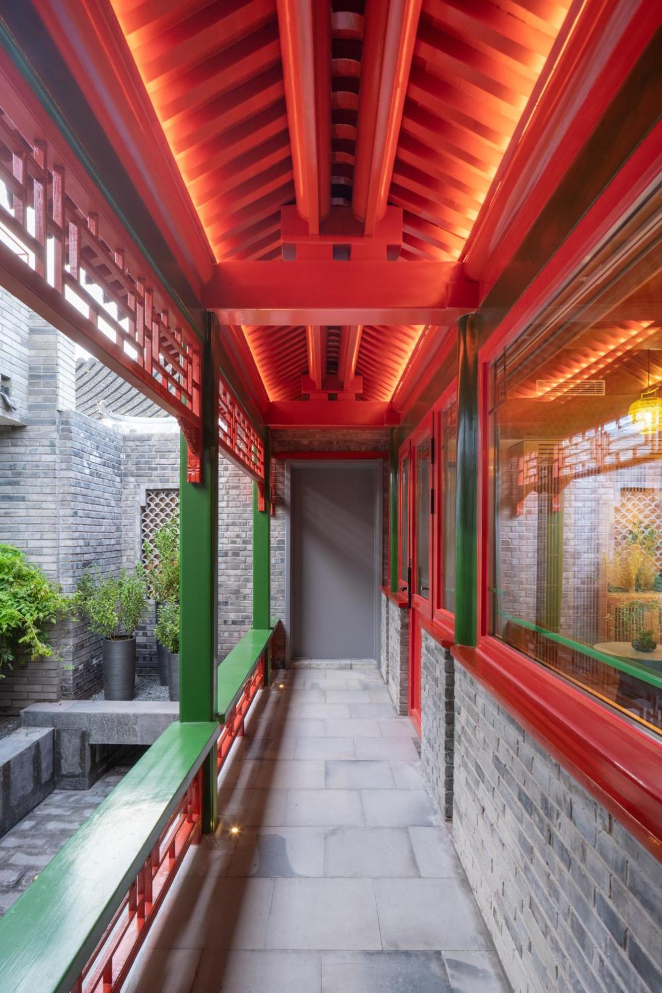 Xinxiang Yayuan Beijing Sihe Courtyard With Sky Garden Terrace Near Tiananmen Square Forbidden City Wangfujing Pedestrian Street And The Subway Bagian luar foto