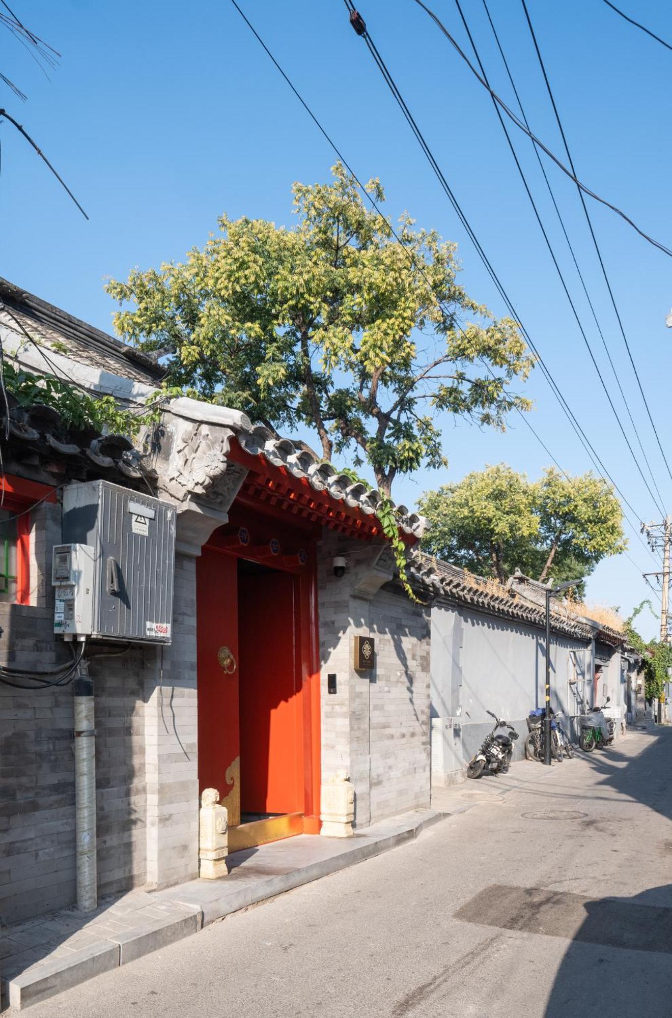 Xinxiang Yayuan Beijing Sihe Courtyard With Sky Garden Terrace Near Tiananmen Square Forbidden City Wangfujing Pedestrian Street And The Subway Bagian luar foto