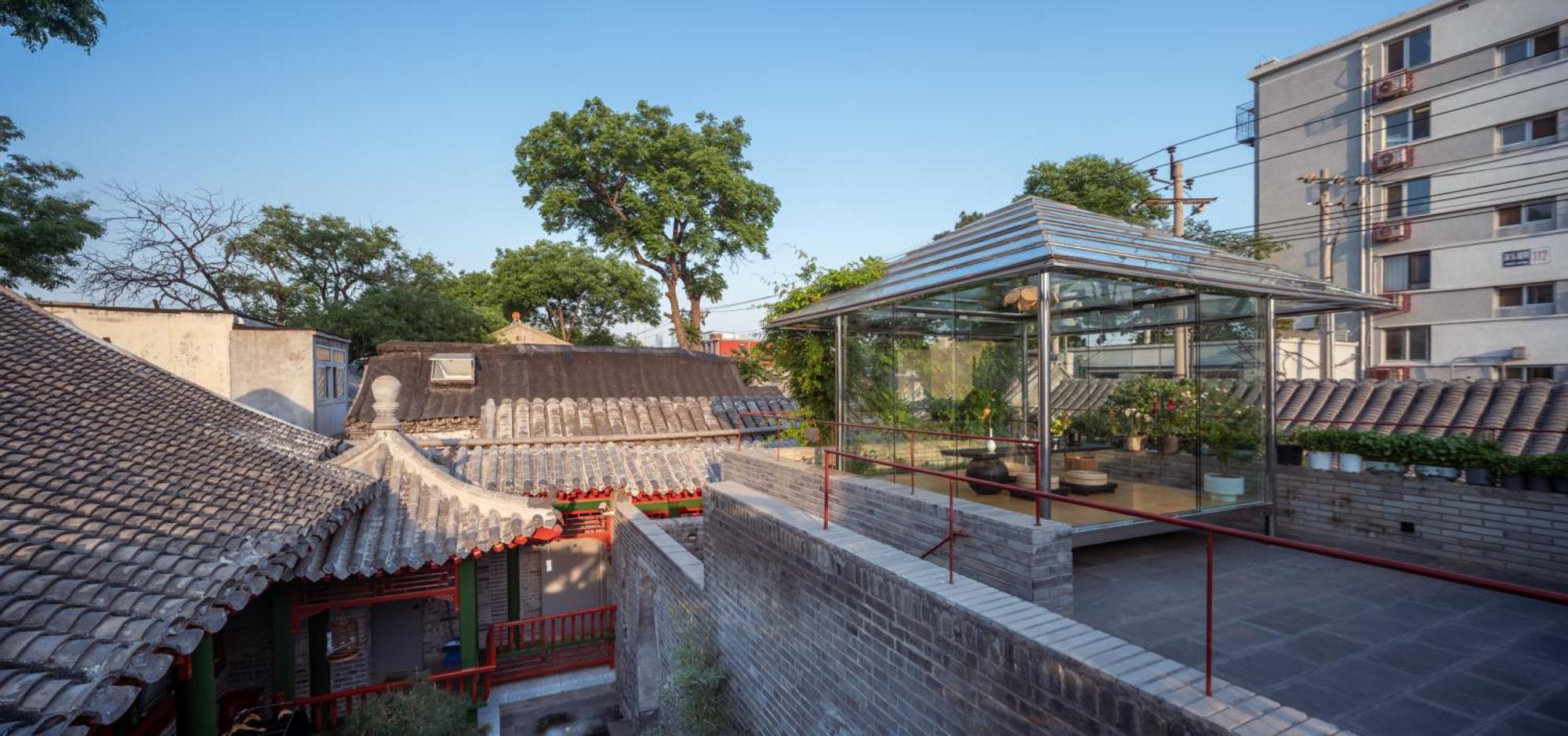 Xinxiang Yayuan Beijing Sihe Courtyard With Sky Garden Terrace Near Tiananmen Square Forbidden City Wangfujing Pedestrian Street And The Subway Bagian luar foto