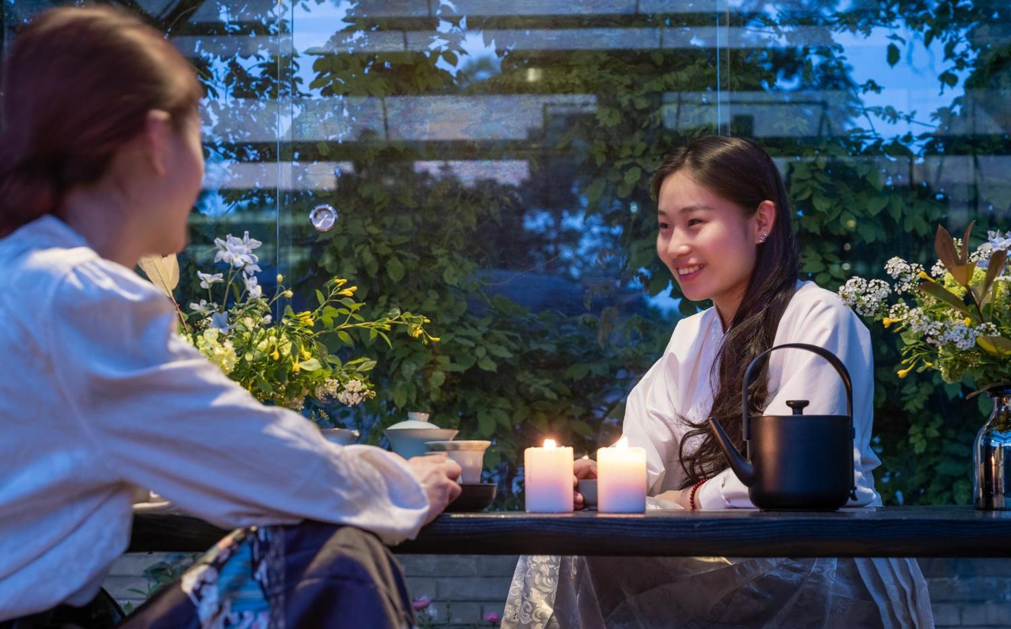 Xinxiang Yayuan Beijing Sihe Courtyard With Sky Garden Terrace Near Tiananmen Square Forbidden City Wangfujing Pedestrian Street And The Subway Bagian luar foto