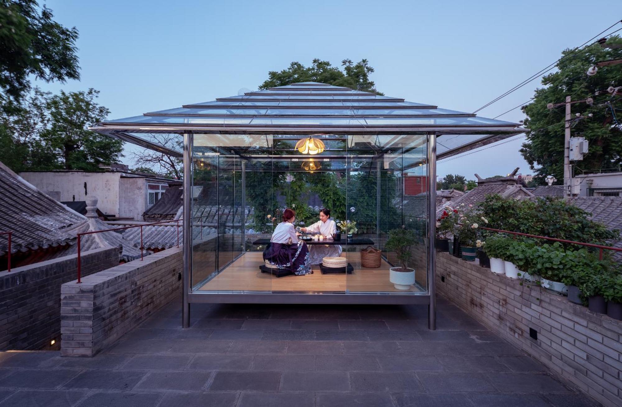 Xinxiang Yayuan Beijing Sihe Courtyard With Sky Garden Terrace Near Tiananmen Square Forbidden City Wangfujing Pedestrian Street And The Subway Bagian luar foto