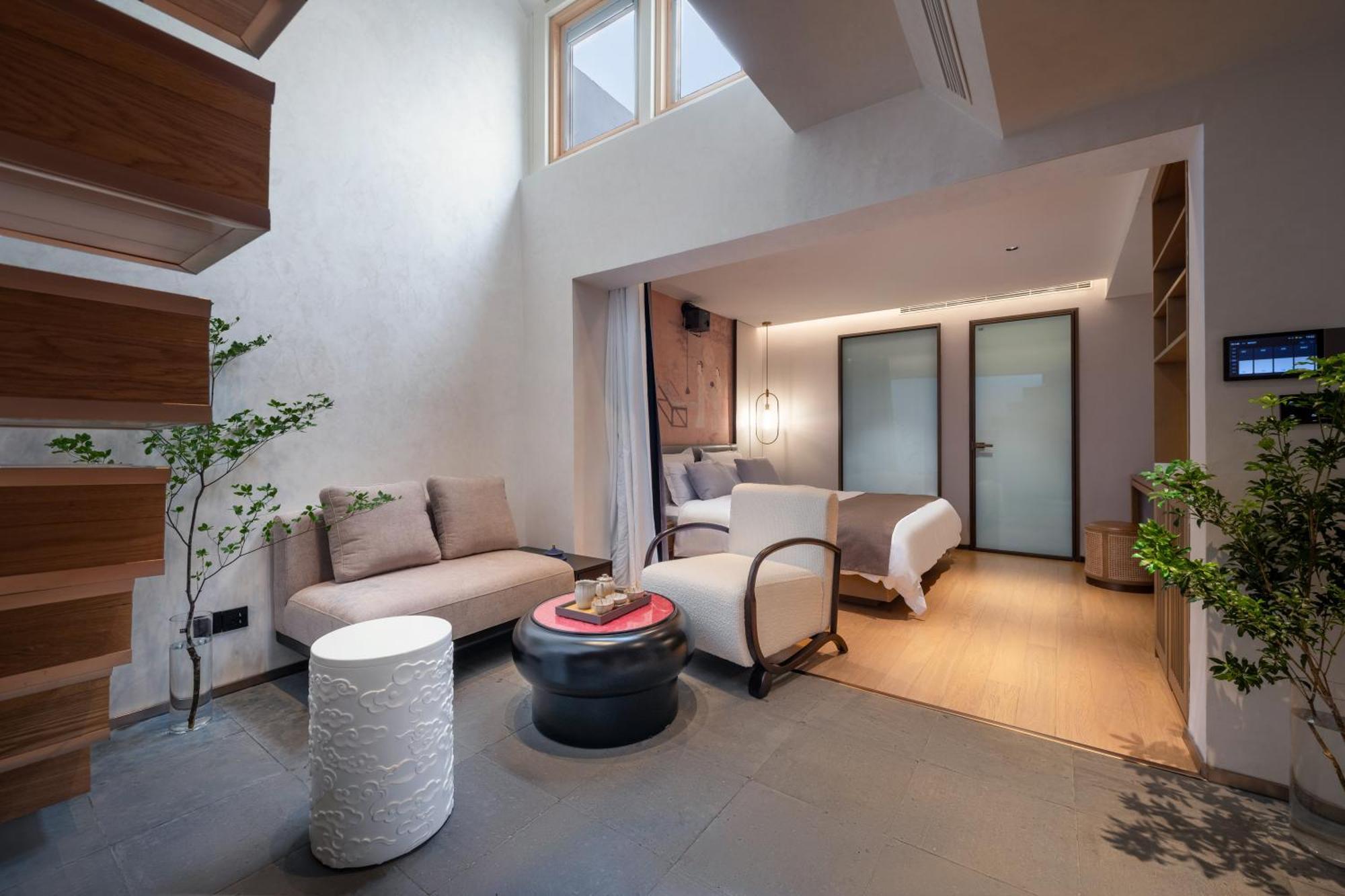Xinxiang Yayuan Beijing Sihe Courtyard With Sky Garden Terrace Near Tiananmen Square Forbidden City Wangfujing Pedestrian Street And The Subway Bagian luar foto