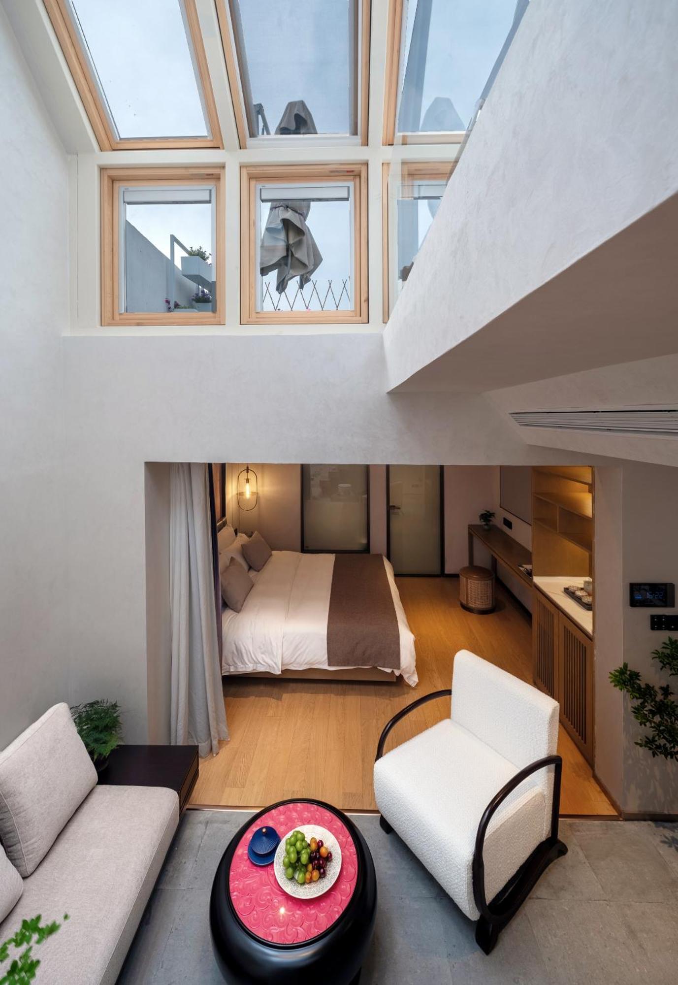Xinxiang Yayuan Beijing Sihe Courtyard With Sky Garden Terrace Near Tiananmen Square Forbidden City Wangfujing Pedestrian Street And The Subway Bagian luar foto
